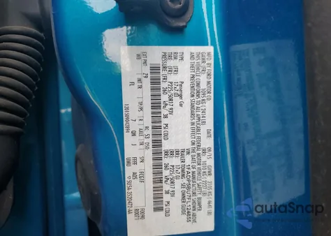 2015 Ford C-Max Sel из США, поврежденный, VIN 1FADP5BU7FL124855